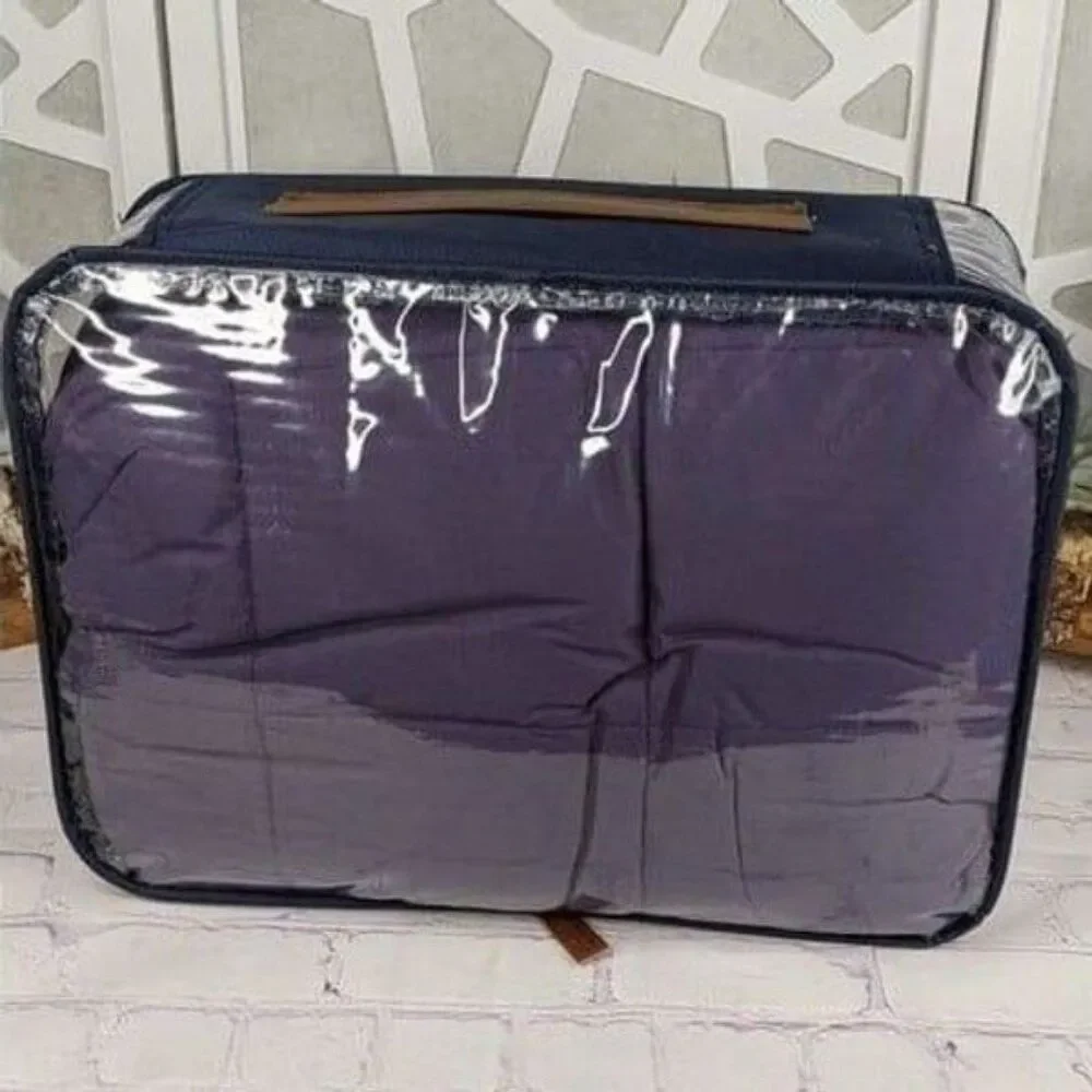 Dearfoams Solid 15lb Weighted Blanket 60